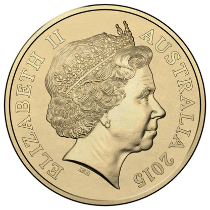 2015 $1 NRL Premiership 'S' Mintmark Uncirculated Coin