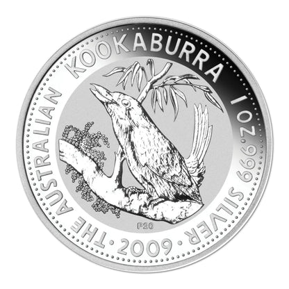 2009 $1 Australian Kookaburra 20th Edition 1oz Silver BU 20 Coin Set