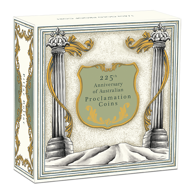 2025 $25 225th Anniversary of Australian Proclamation 1/4oz Gold Proof Coin
