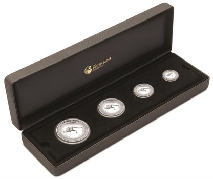 2016 Australian Kangaroo Silver 4 Coin Set