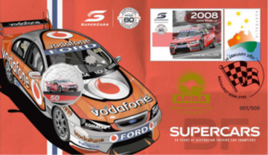 2021 ANDA Melbourne Supercars Overprinted PNC 3 Set