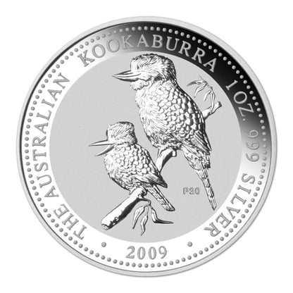 2009 $1 Australian Kookaburra 20th Edition 1oz Silver BU 20 Coin Set