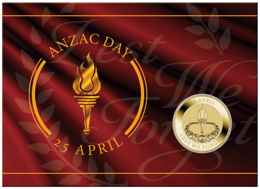 2023 $1 Lest We Forget ANZAC Day Uncirculated Coin
