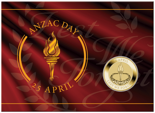 2023 $1 Lest We Forget ANZAC Day Uncirculated Coin