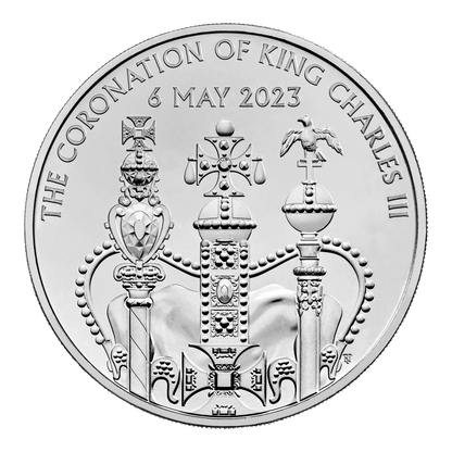 UK 2023 £5 The Coronation of His Majesty King Charles III Uncirculated Coin
