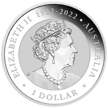 2023 $1 Australian Emu 1oz Silver Coloured Proof Coin