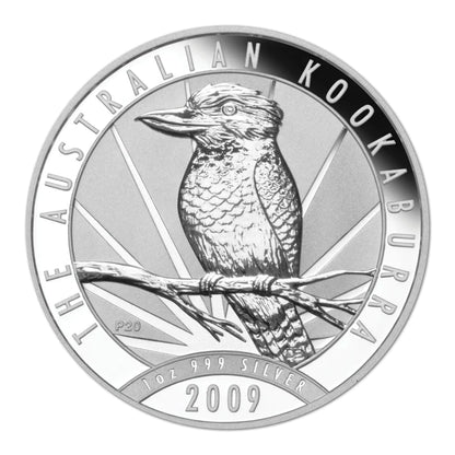 2009 $1 Australian Kookaburra 20th Edition 1oz Silver BU 20 Coin Set