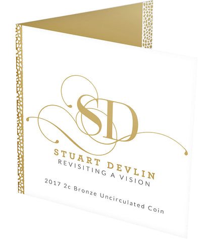 2017 2c Stuart Devlin Revisiting A Vision Bronze Uncirculated Coin