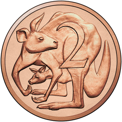 2017 2c Stuart Devlin Revisiting A Vision Bronze Uncirculated Coin