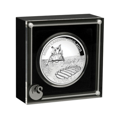 2019 $8 50th Anniversary of The Moon Landing 5oz Silver High Relief Proof Coin
