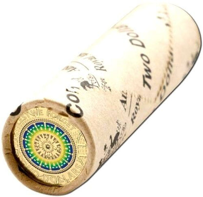 2017 $2 Lest We Forget Coloured Uncirculated Mint Roll