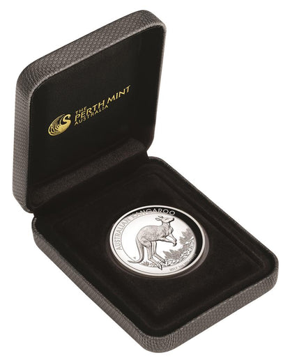 2017 $1 Australian Kangaroo 1oz Silver High Relief Proof Coin