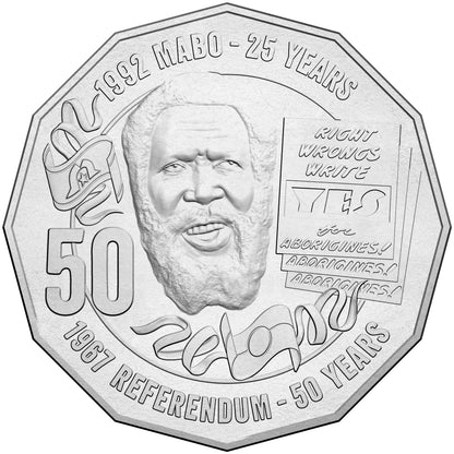 2017 50c Mabo & 1967 Referendum PNC