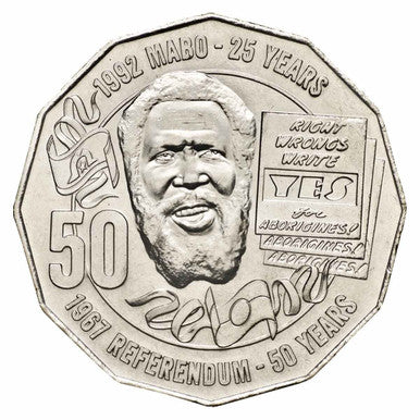 2017 50c Mabo & 1967 Referendum PNC
