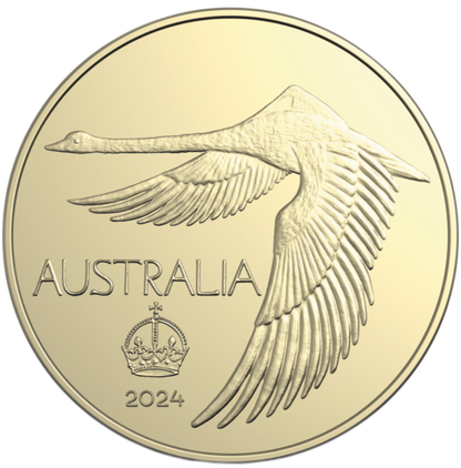 2024 Swan Commemorative Pattern Crown Uncirculated Coin