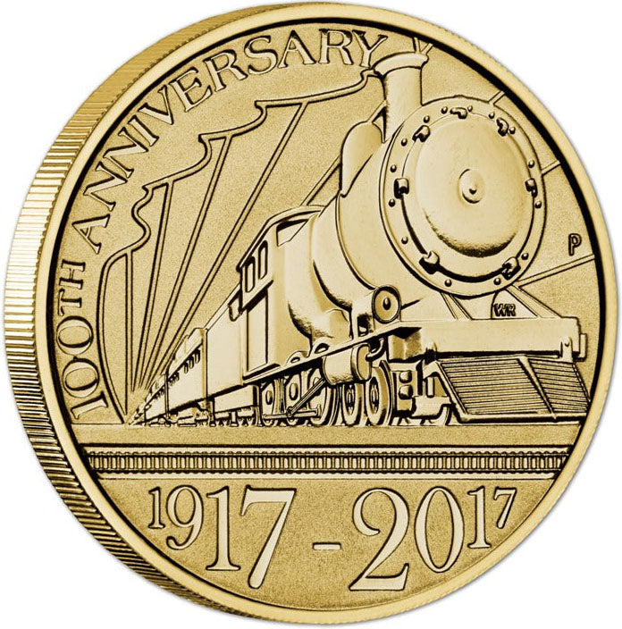 2017 $1 Centenary of Trans-Australian Railway PNC