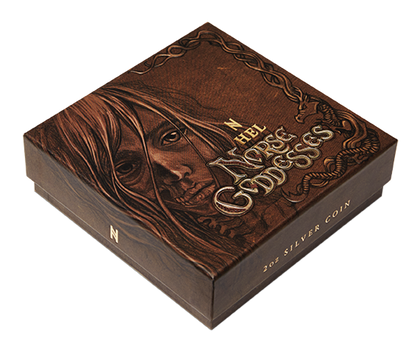 Tuvalu 2017 $2 Norse Goddesses Hel 2oz Silver Antiqued Coin