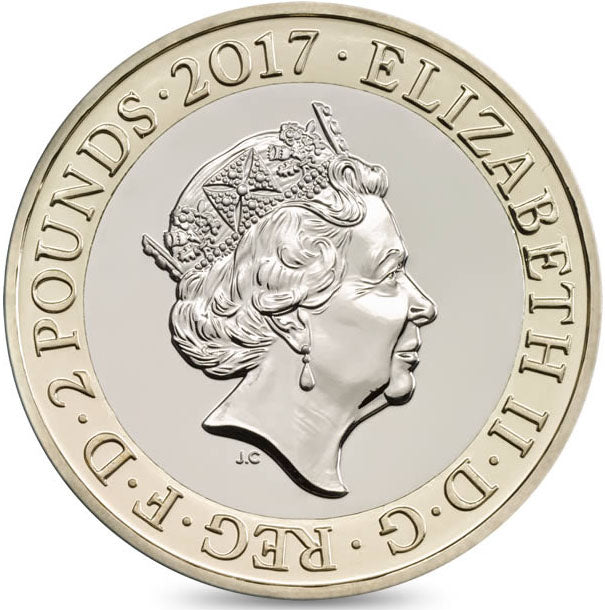 UK 2017 £2 The First World War Aviation Uncirculated Coin