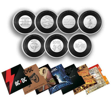 2020/21 20c AC/DC Uncirculated 7 Coin Set