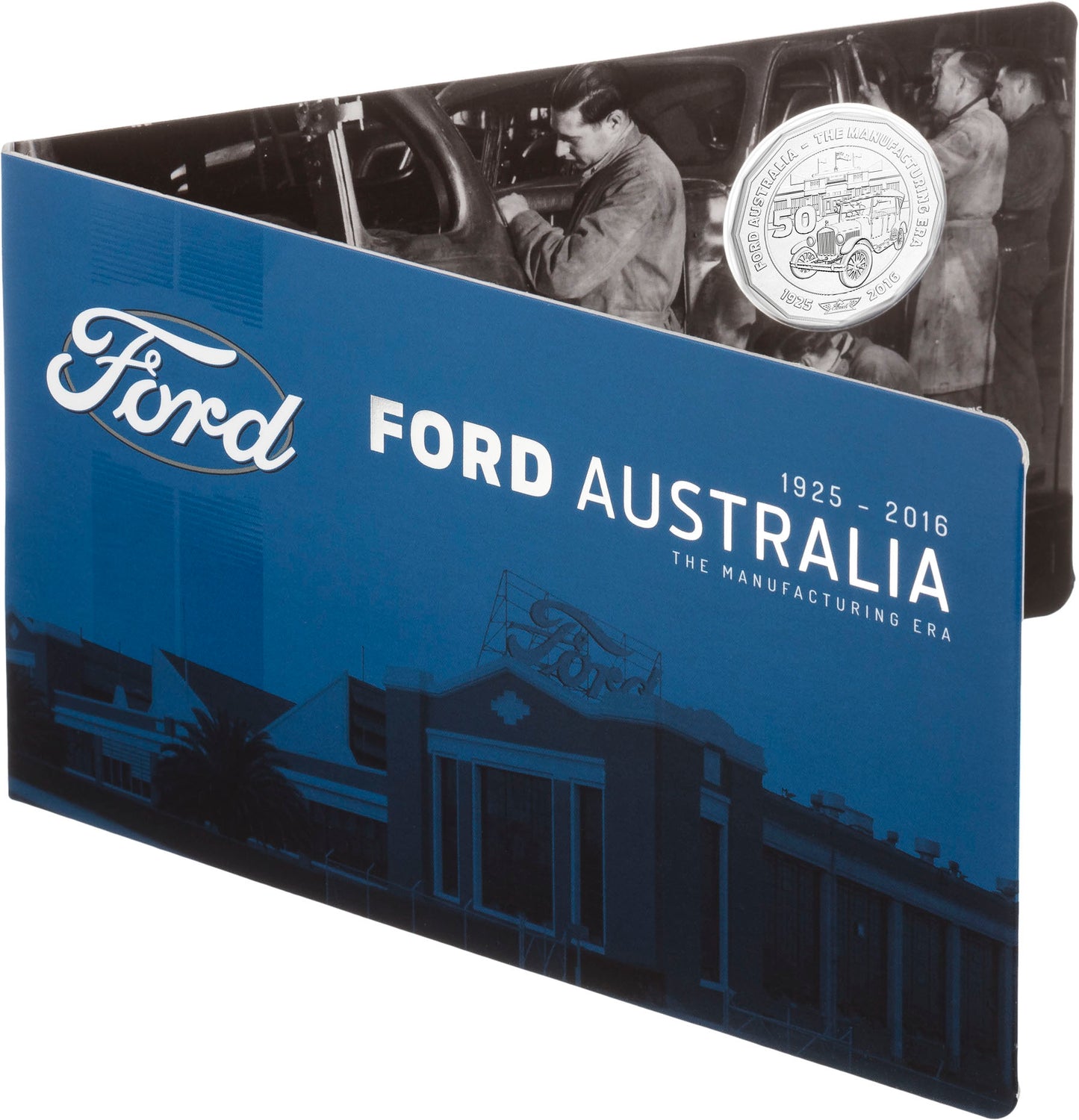 2017 50c Ford Australia Uncirculated 12 Coin Collection with Tin