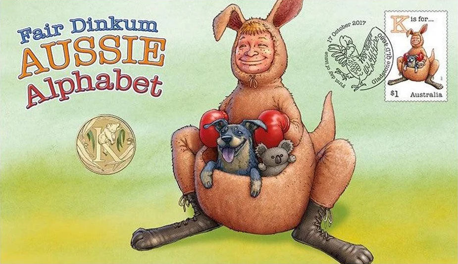 2017 $1 Fair Dinkum Aussie Alphabet K PNC