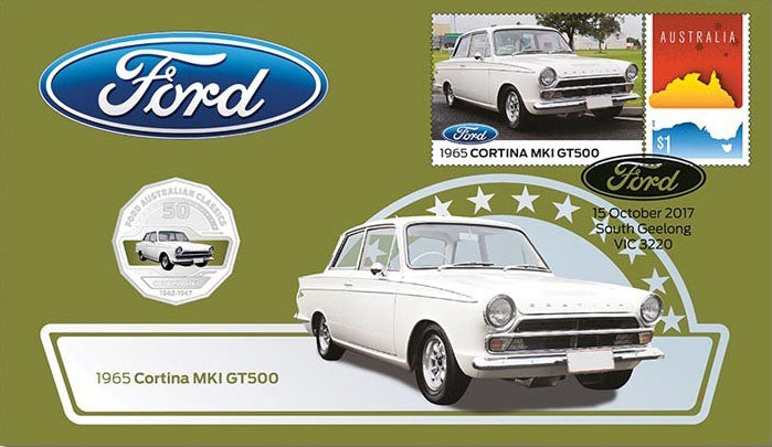 2017 50c Ford Classics 1965 Cortina MKI GT500 PNC
