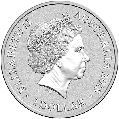 2018 $1 Australia Zoo Ravi Red Panda 1oz Silver Uncirculated Coin