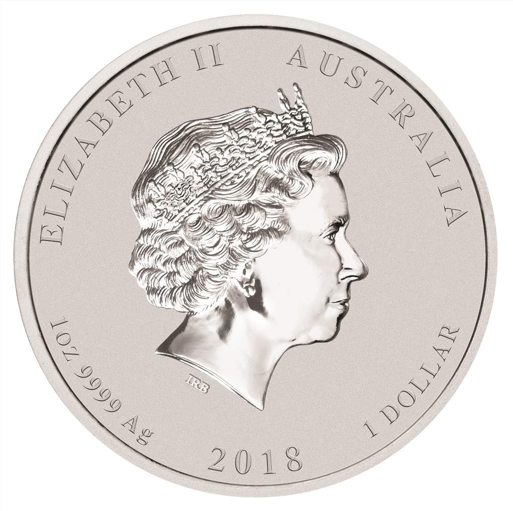 2018 $1 Graduation Celebration 1oz Silver Coloured Coin