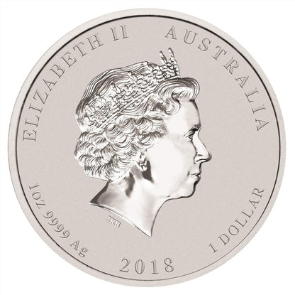 2018 $1 Graduation Celebration 1oz Silver Coloured Coin