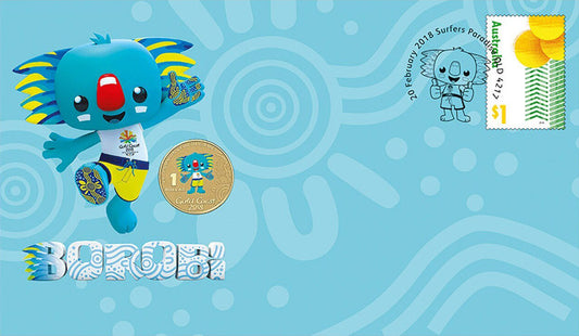 2018 $1 Gold Coast Commonwealth Games Borobi PNC