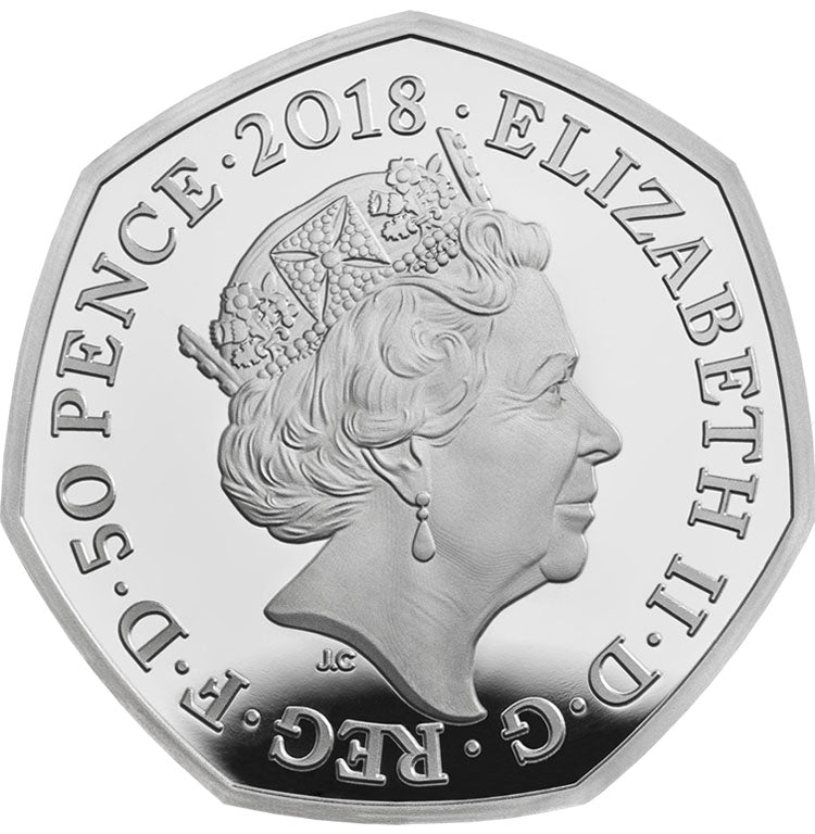 UK 2018 50p 1918 Representation of The People Act Silver Proof Coin
