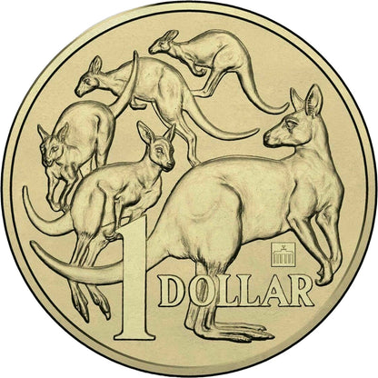 2018 $1 WMF Berlin 'Brandenburg Gate' Privy Mark Uncirculated Coin