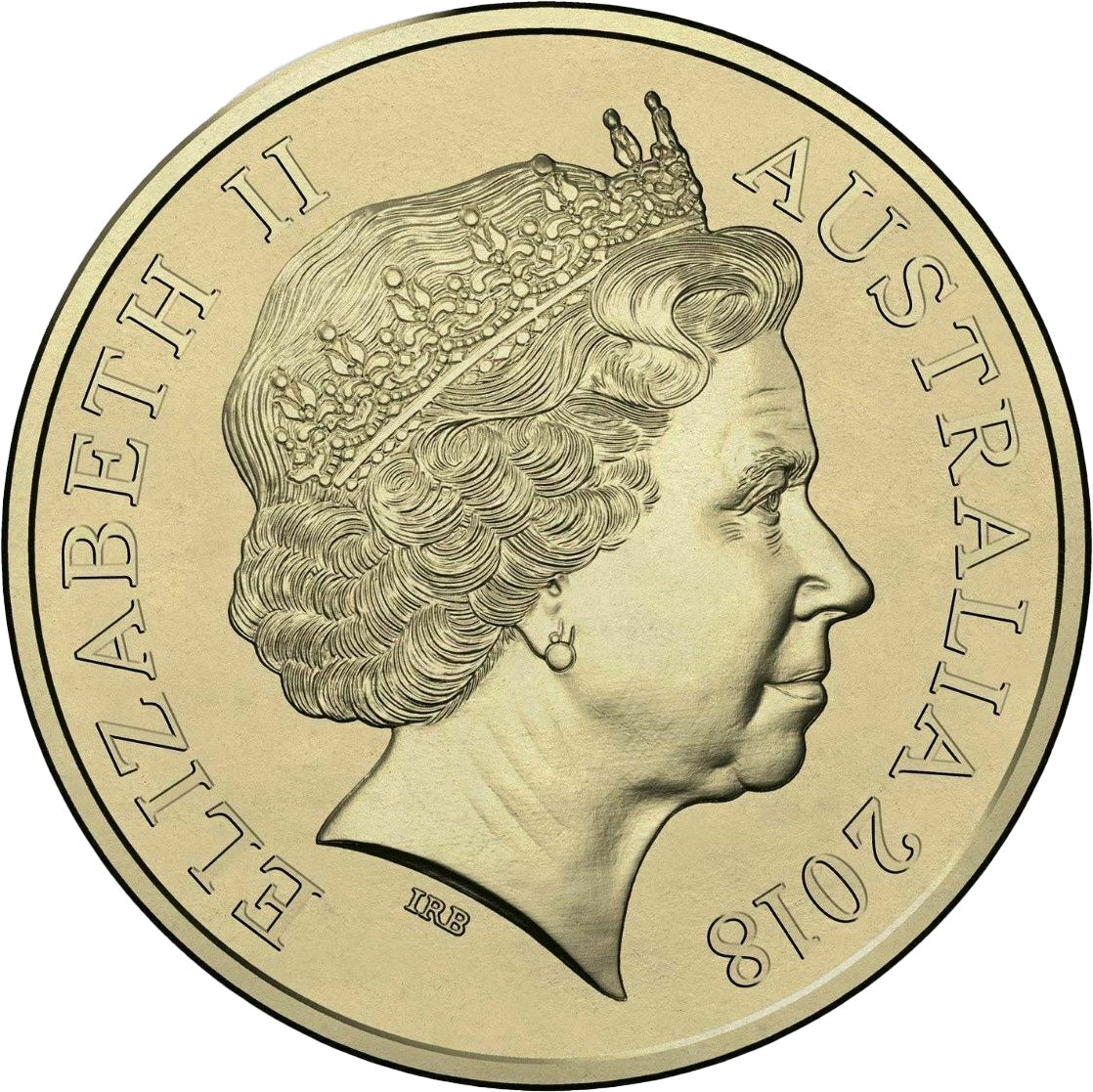 2018 $1 WMF Berlin 'Brandenburg Gate' Privy Mark Uncirculated Coin