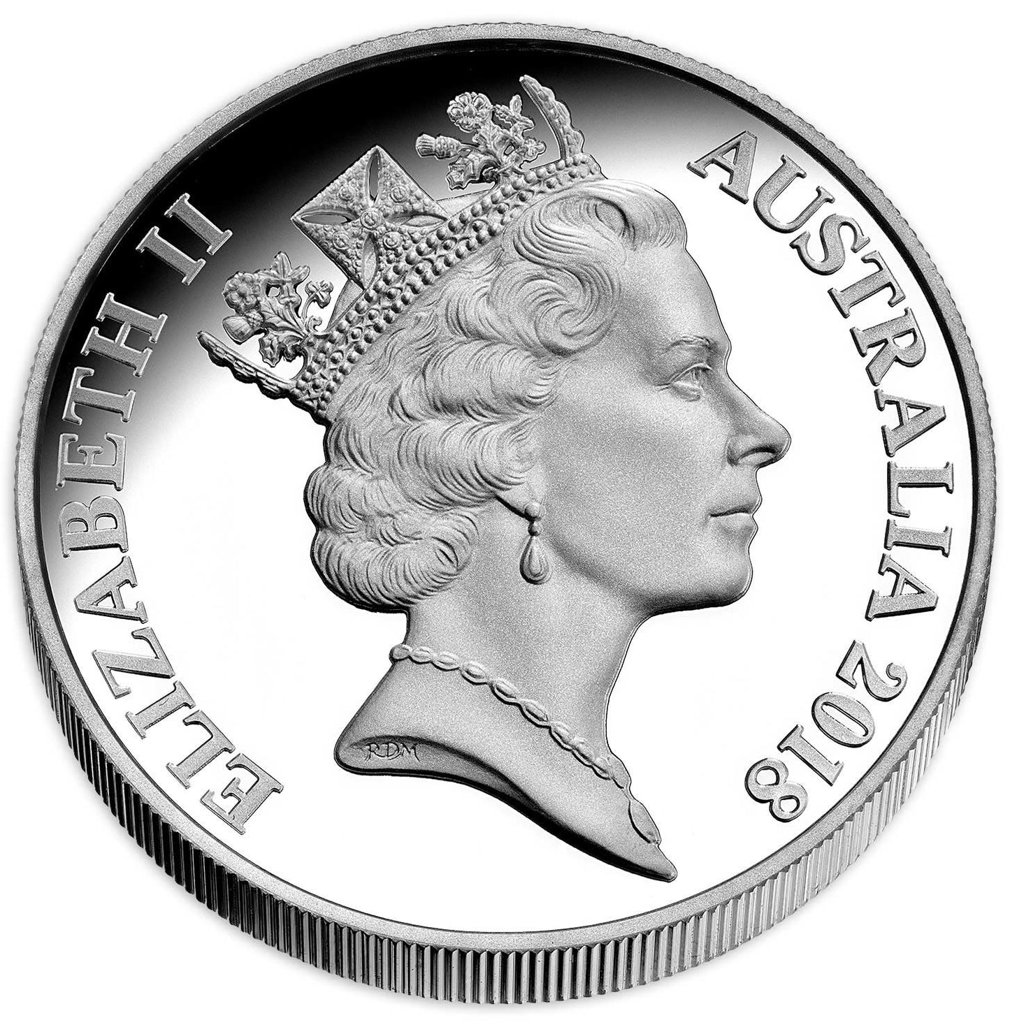 2018 2c WMF Berlin 1oz Silver High Relief Proof Coin