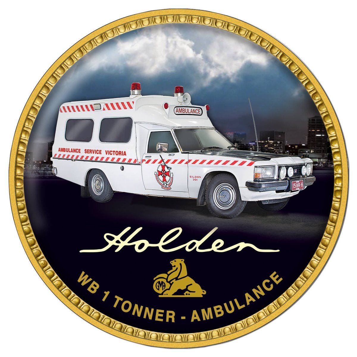Holden Workhorses Enamel Penny 9 Coin Collection