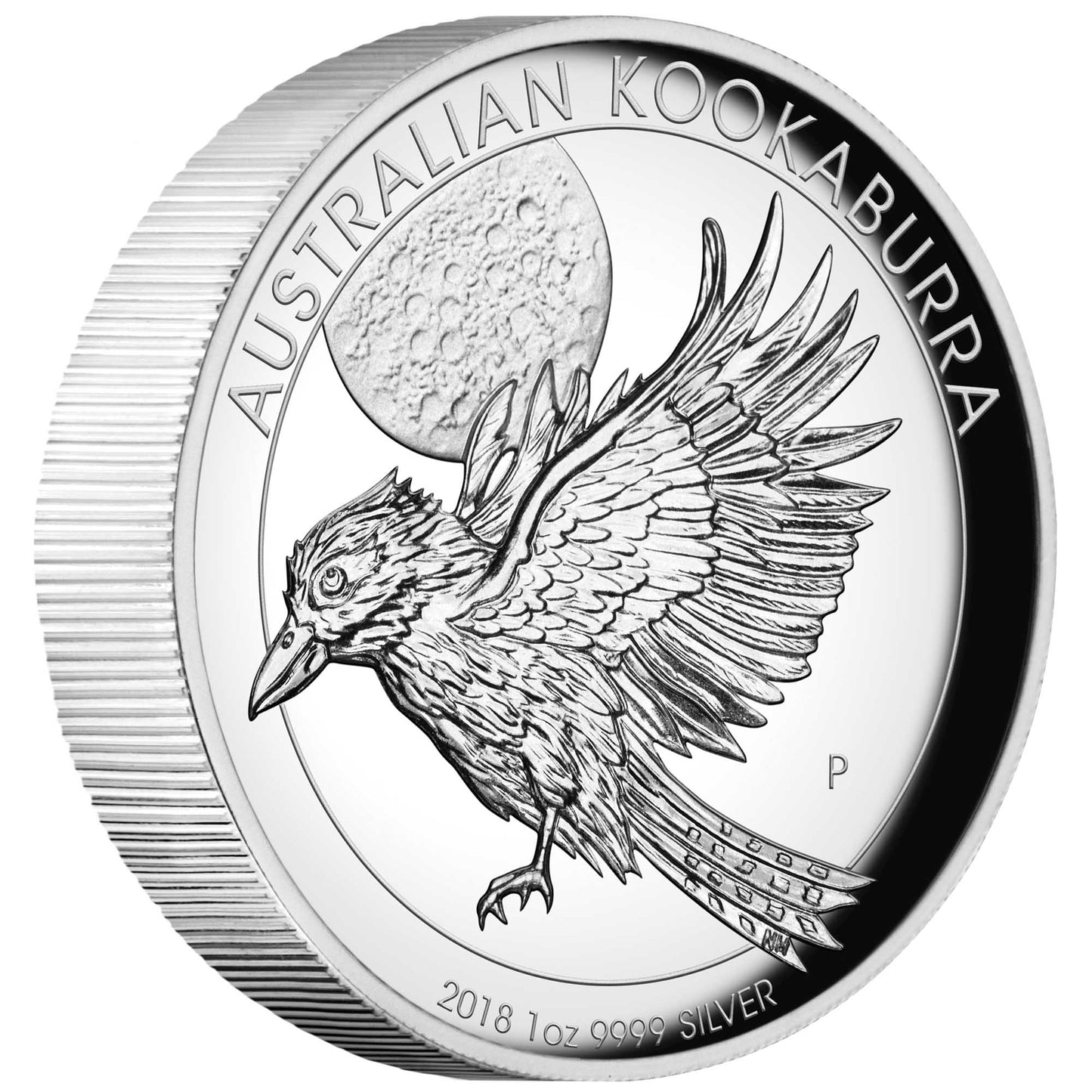 2018 $1 Australian Kookaburra 1oz Silver High Relief Proof Coin