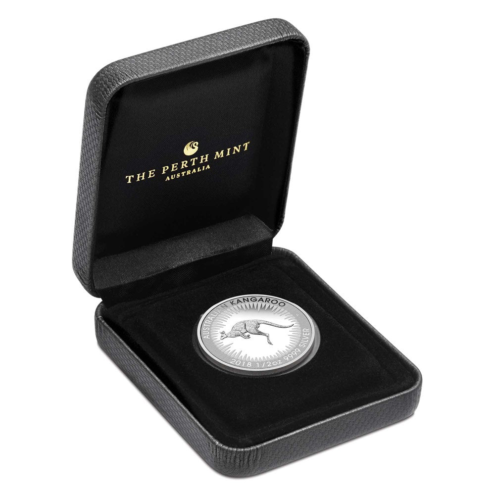 2018 50c ANDA Brisbane Australian Kangaroo 1/2oz Silver Proof Coin