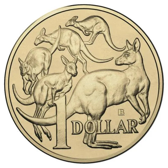 2018 $1 ANDA Brisbane Mob of Roos 'B' Privy Mark Uncirculated Coin