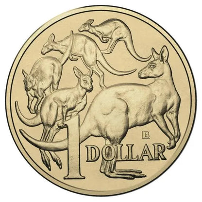 2018 $1 ANDA Brisbane Mob of Roos 'B' Privy Mark Uncirculated Coin