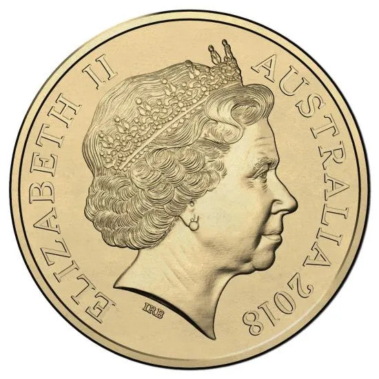 2018 $1 ANDA Brisbane Mob of Roos 'B' Privy Mark Uncirculated Coin