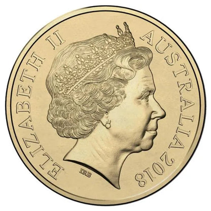 2018 $1 ANDA Brisbane Mob of Roos 'B' Privy Mark Uncirculated Coin