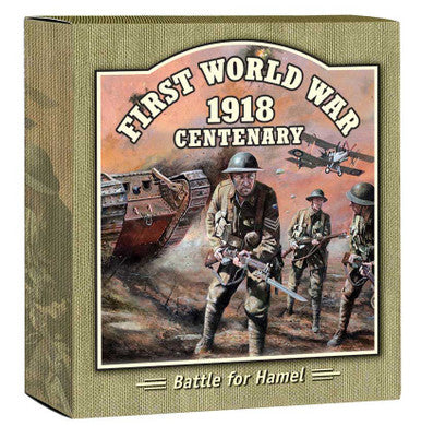 Solomon Islands 2018 $10 First World War Centenary Battle For Hamel Silver Coloured Proof Coin
