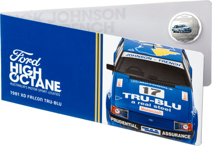 2018 50c Ford High Octane Coloured Uncirculated 7 Coin Collection with Tin