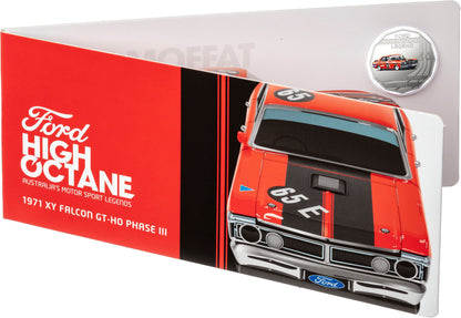 2018 50c Ford High Octane Coloured Uncirculated 7 Coin Collection with Tin