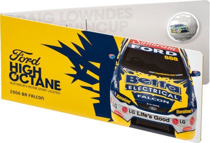 2018 50c Ford High Octane Coloured Uncirculated 7 Coin Collection with Tin