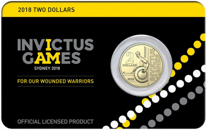 2018 $2 Invictus Games Sydney Uncirculated Coin