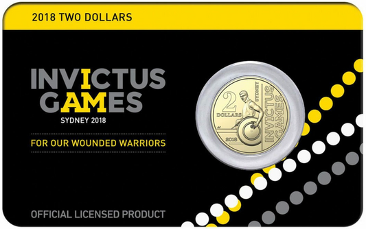 2018 $2 Invictus Games Sydney Uncirculated Coin