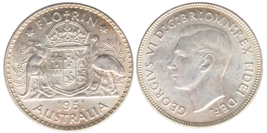 1951 COA Florin UNC