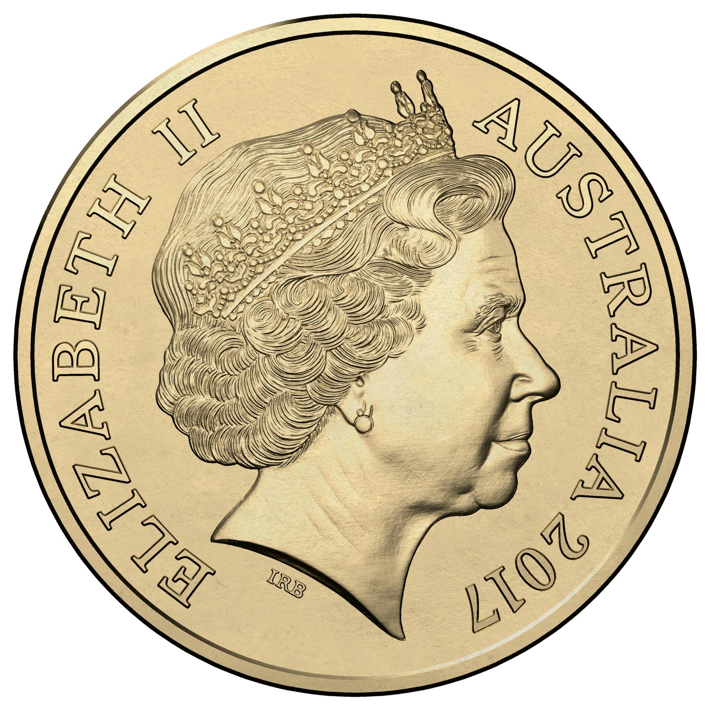 2017 $2 Lest We Forget 'C' Mintmark Coloured Uncirculated Coin