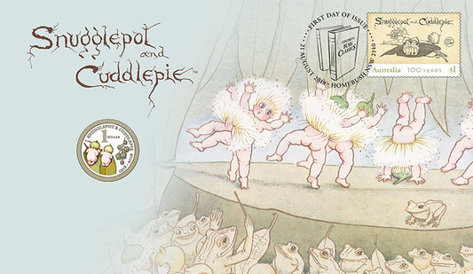 2018 $1 Snugglepot and Cuddlepie PNC